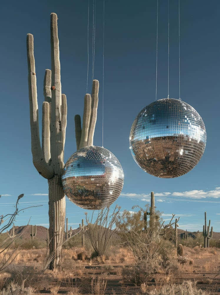Mirror Balls In The Desert 2