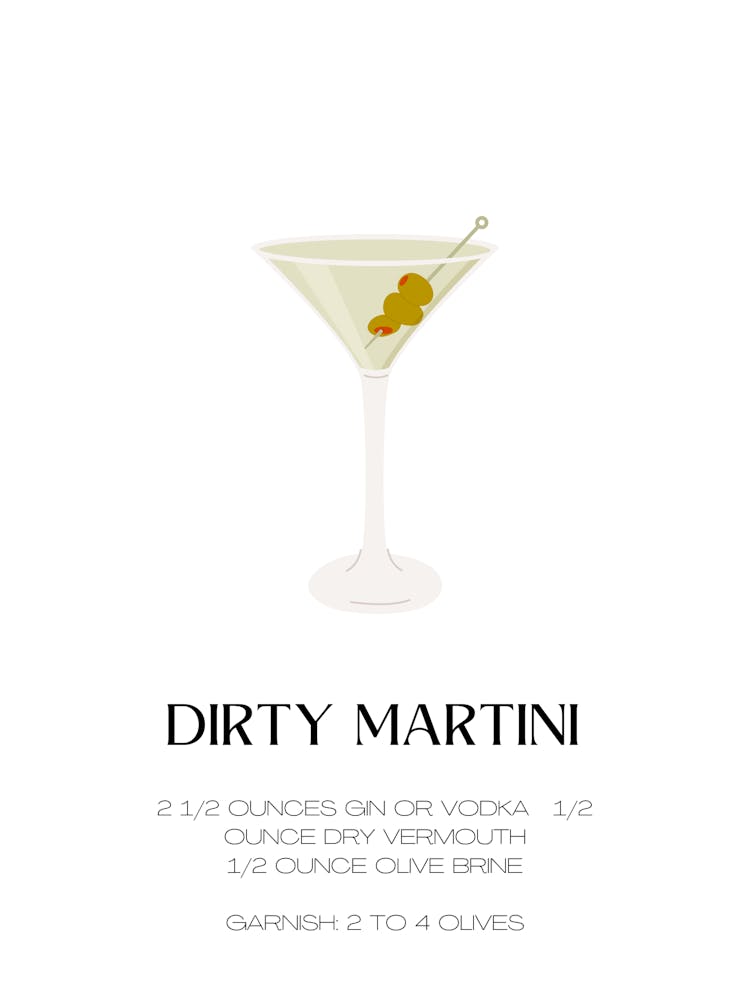 Dirty Martini