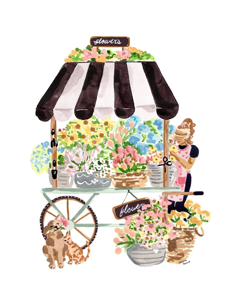 Flower Cart