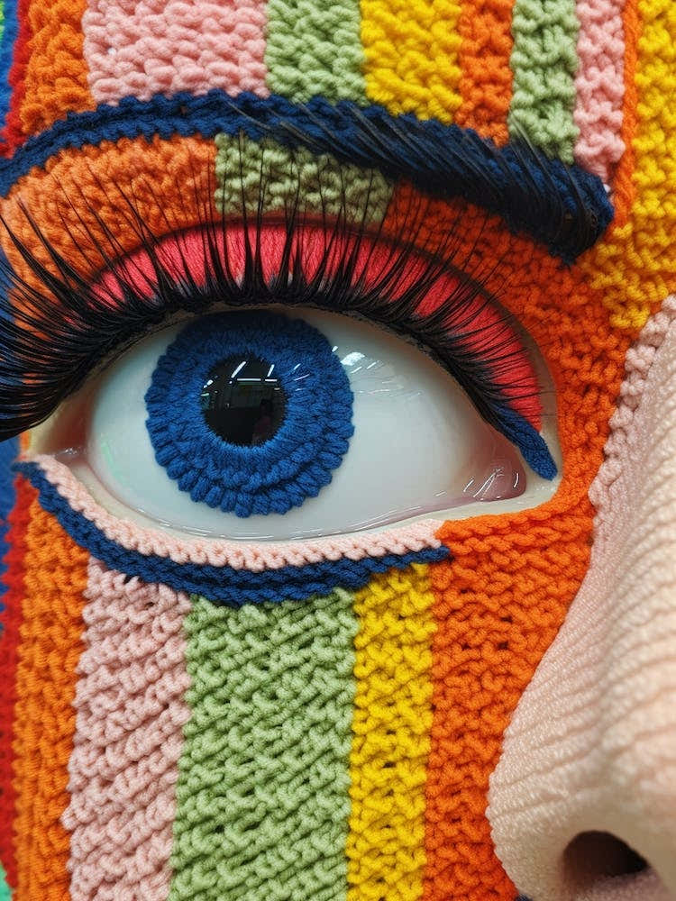 Crochet Eye Colour Pop