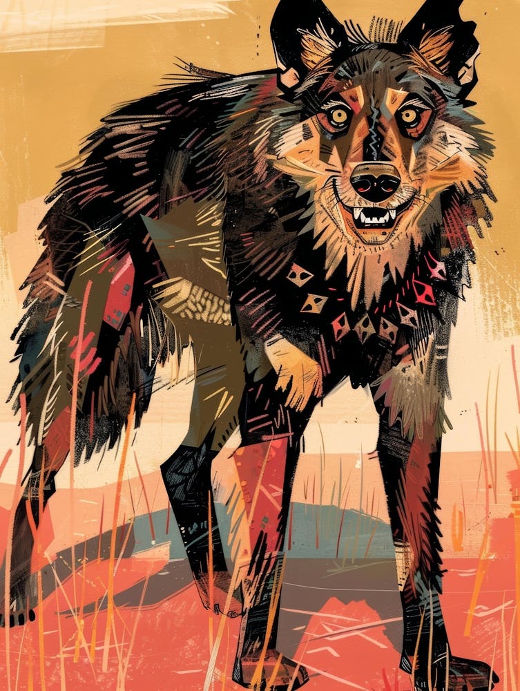 Wolf Illustration 1