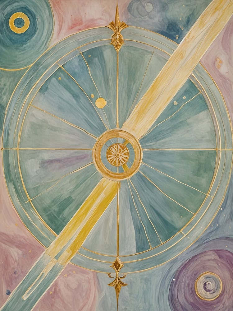 Pastel Wheel Of Life no3