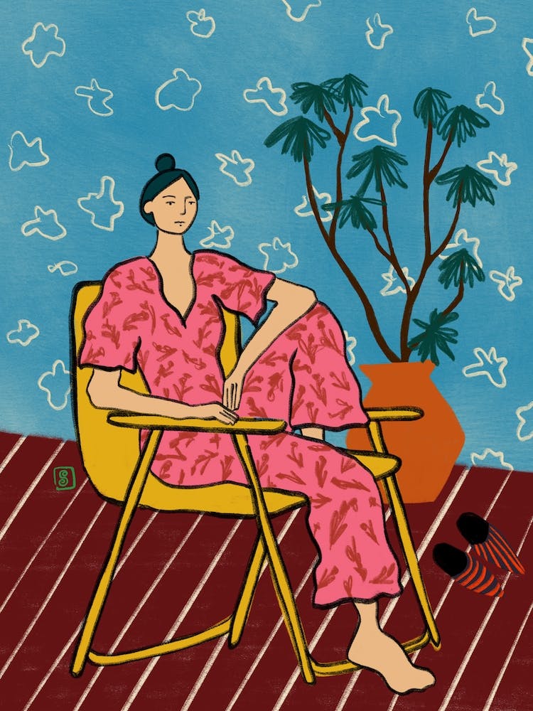 Plant Lady At Home