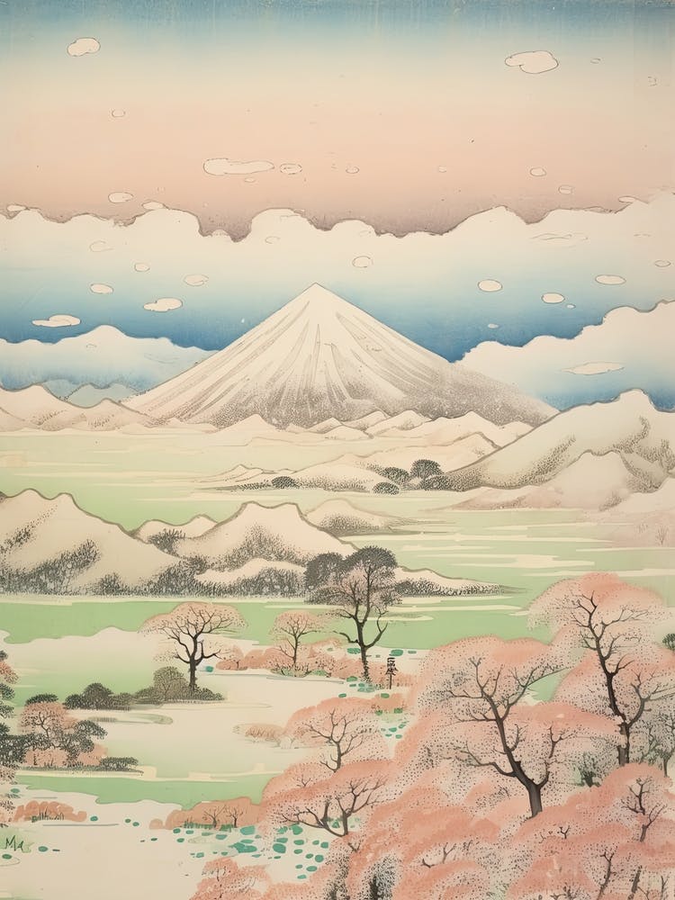 Mount Iwate In Iwate, Japanese Landscape 4