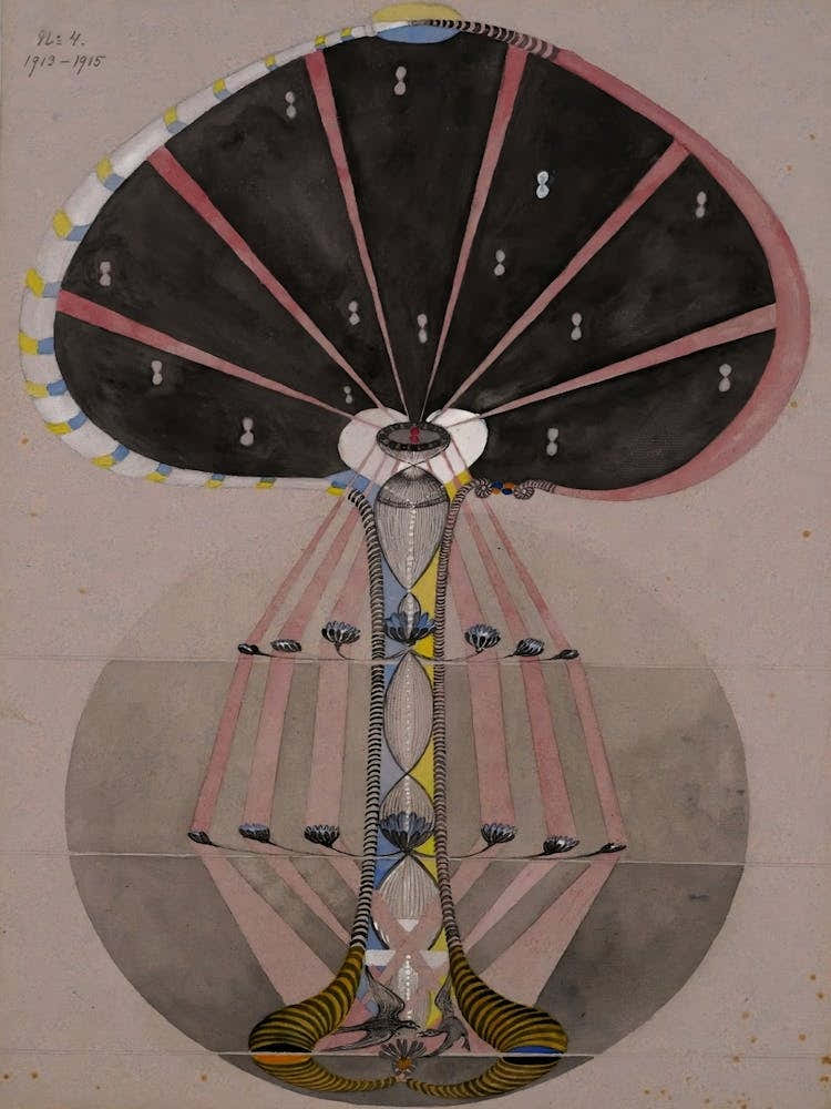 Hilma af Klint - The Tree Of Knowledge No .3 A