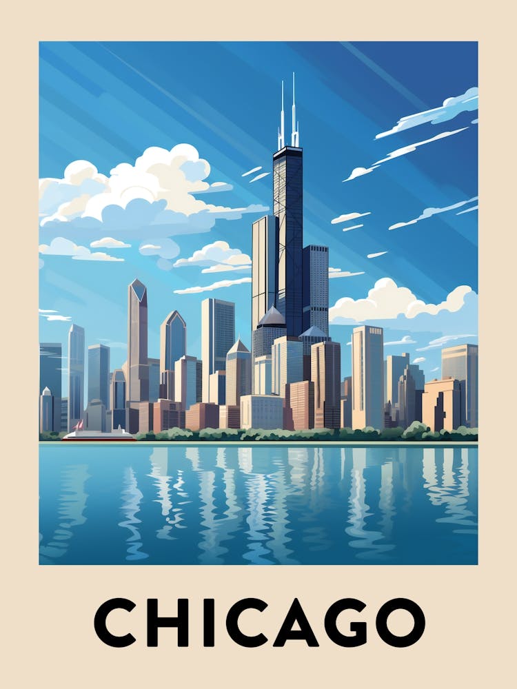 Chicago Travel Poster 17
