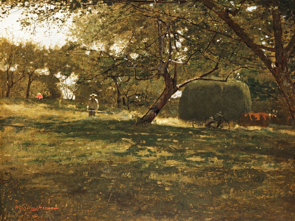 Harvest Scene (ca. 1873), Winslow Homer