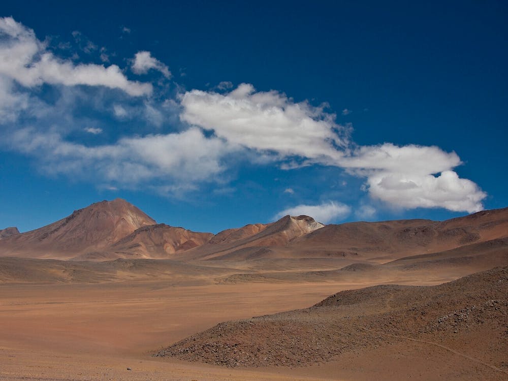 Clouds Over The Desert