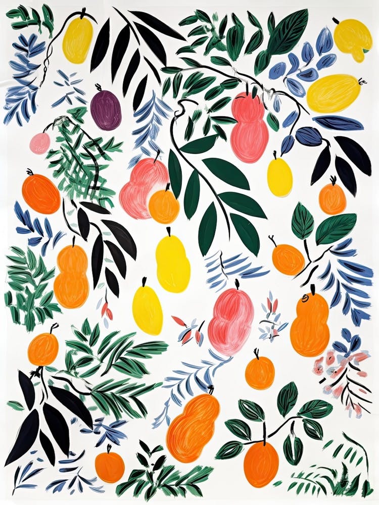 Bananas Fruit Drawing 4