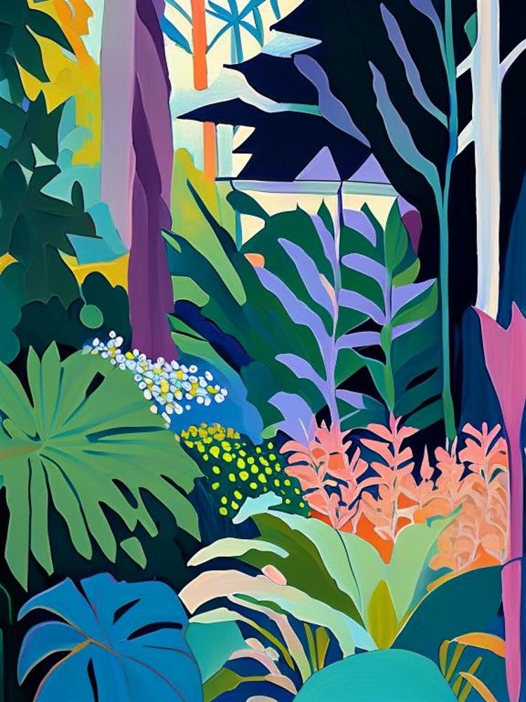 University Of British Columbia Botanical Garden, Canada Abstract Still Life