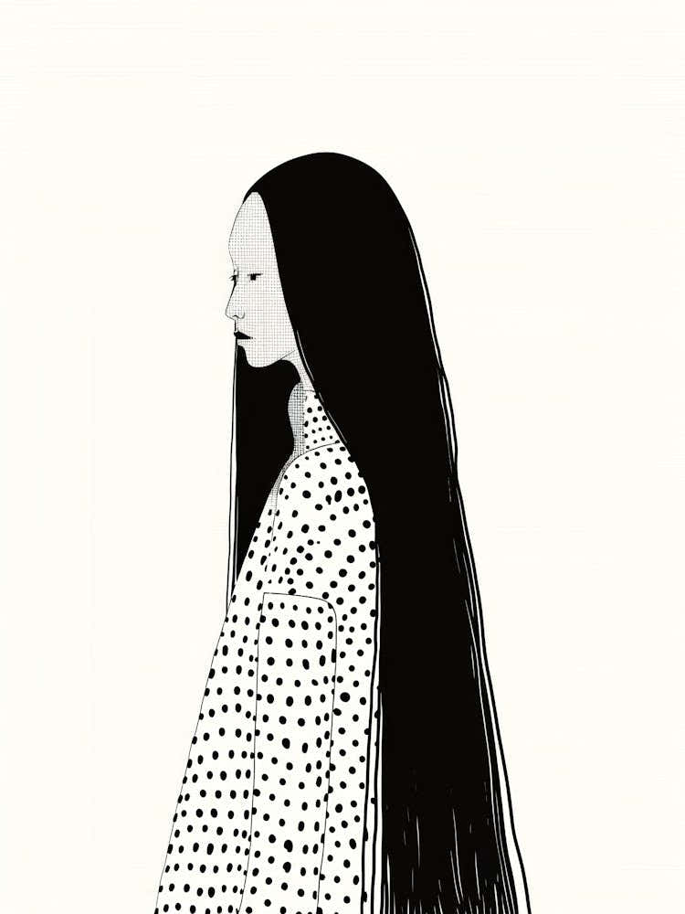 Girl With Long Hair 22