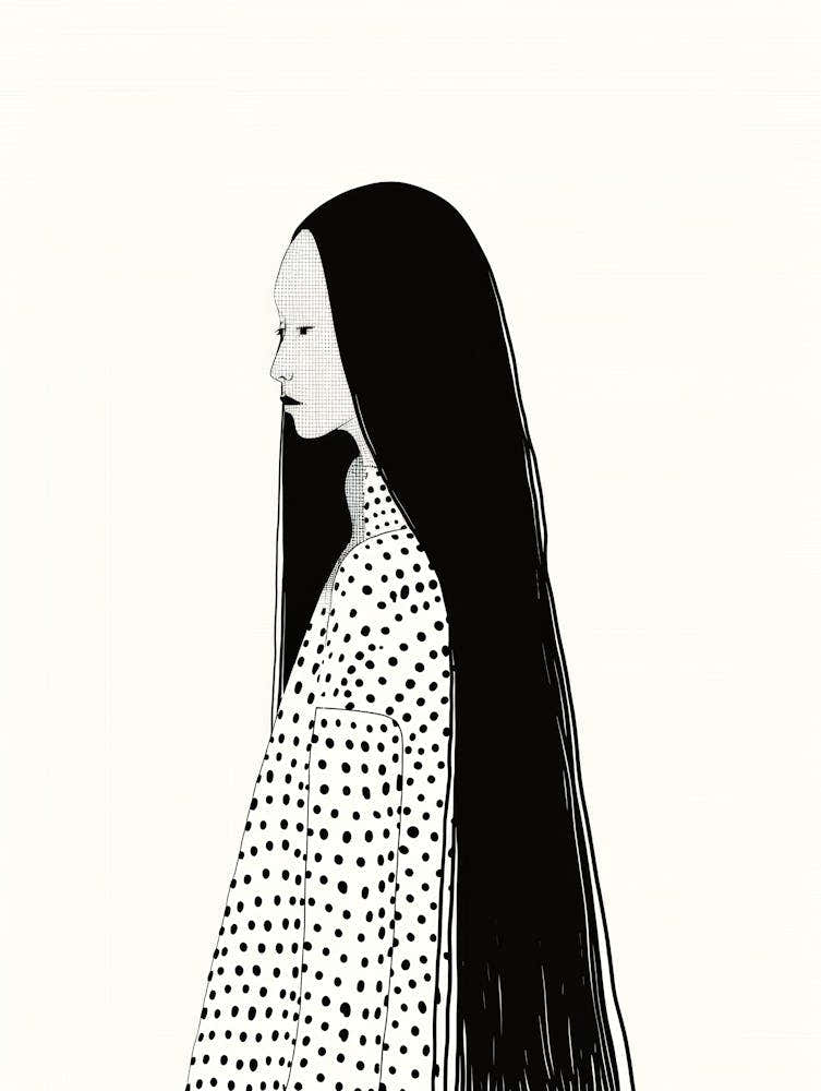 Girl With Long Hair 22