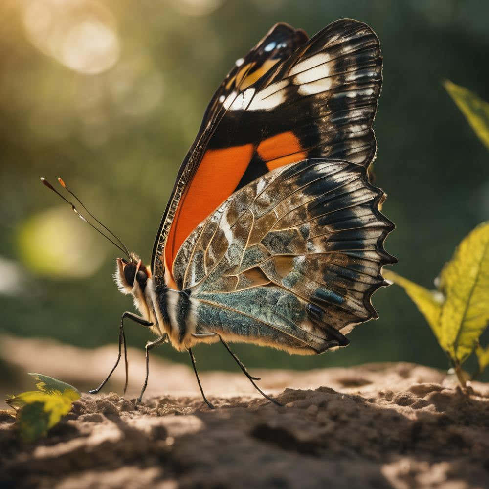 Butterfly In The Sun