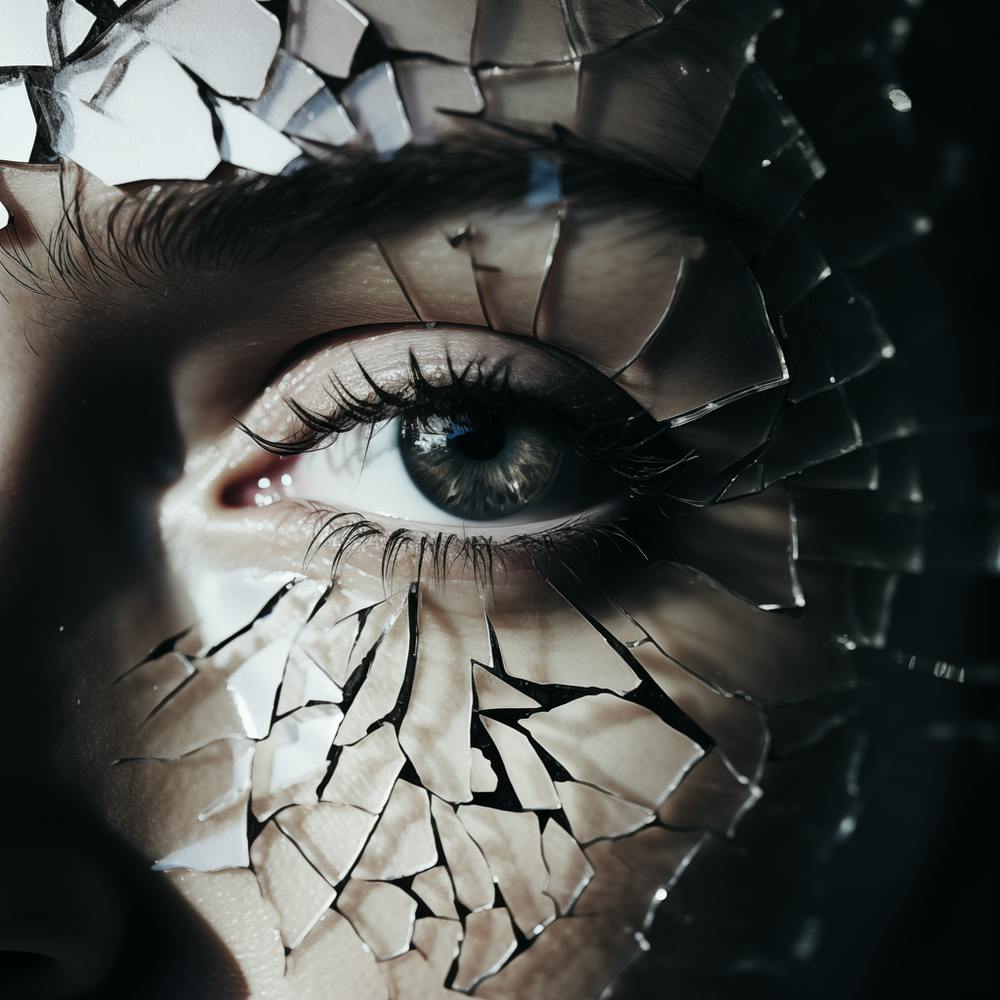 Shattered Face