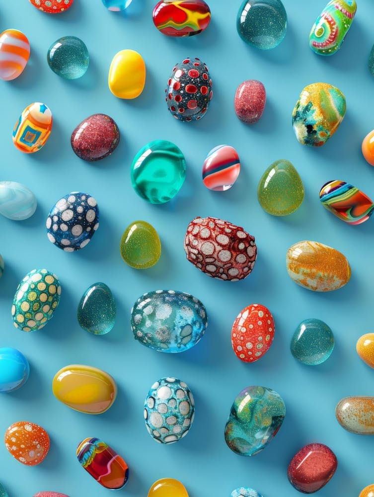 Colorful Glass Beads