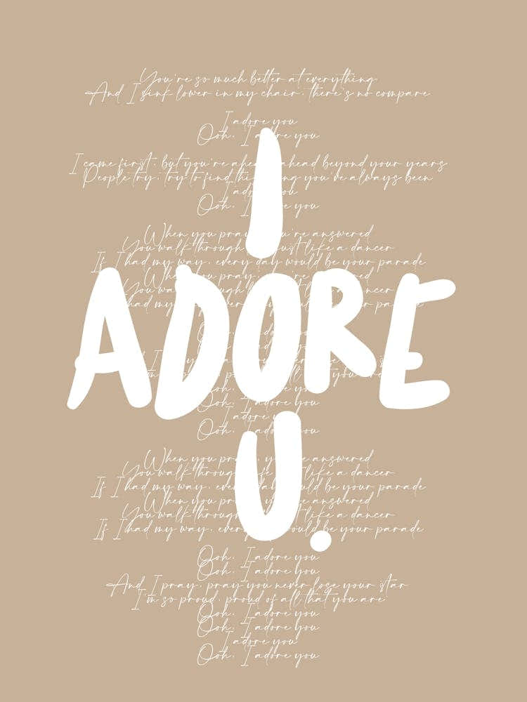 I Adore You 1