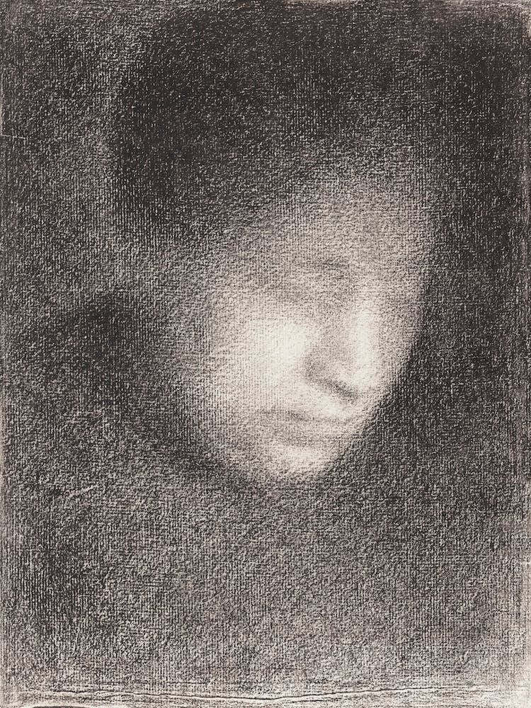 Madame Seurat, The Artist's Mother (1882–1883), Georges Seurat
