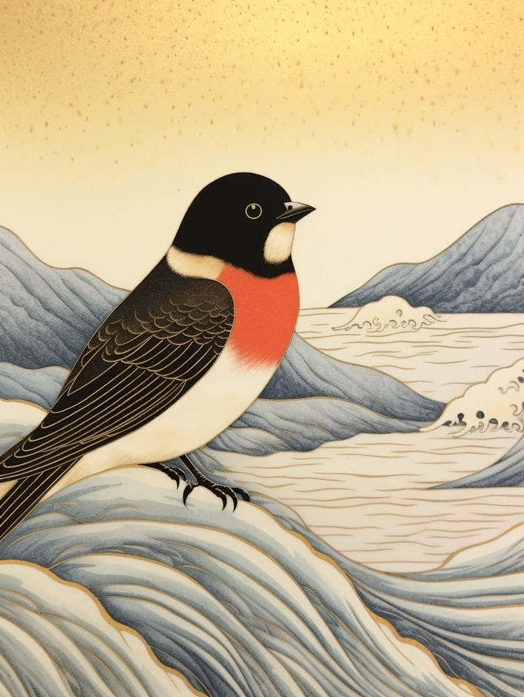 Bird Illustration Swallow 1