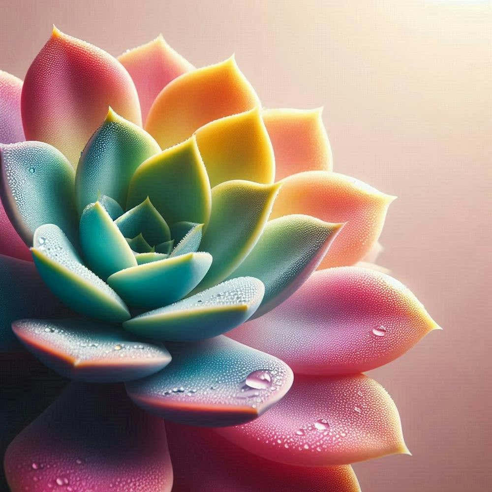 Rainbow Succulent
