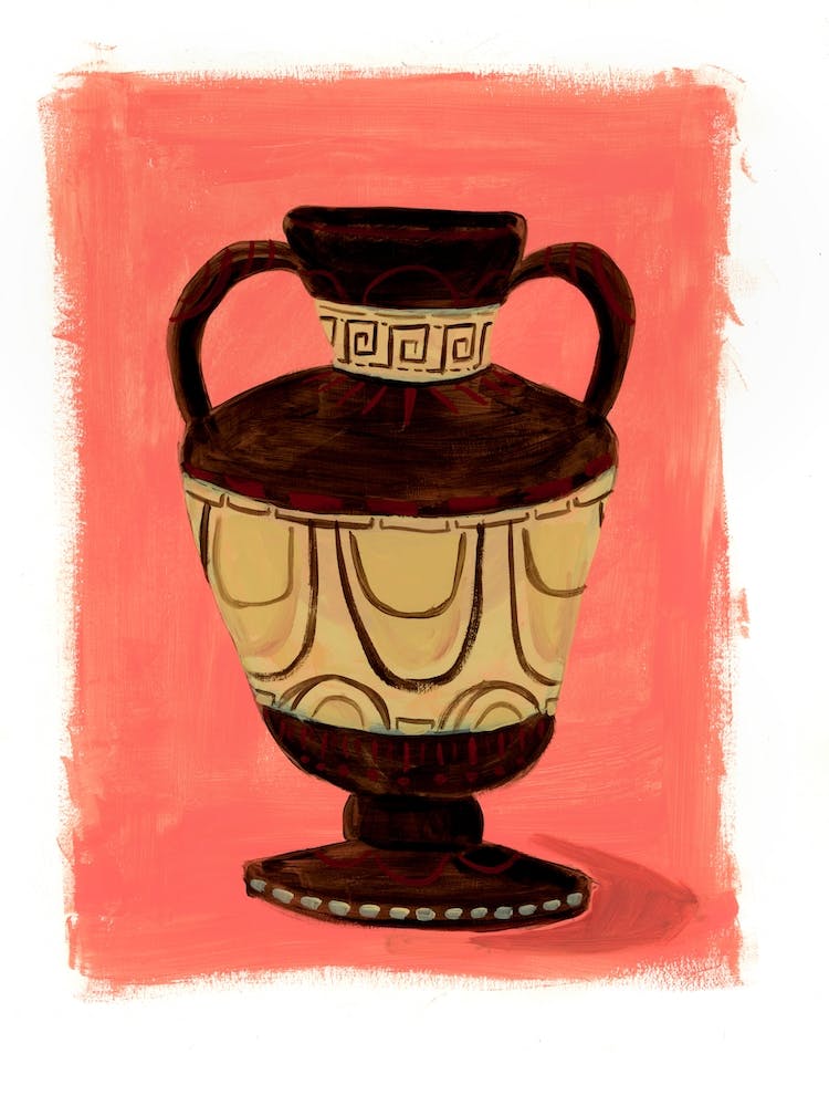 Brown Urn 02