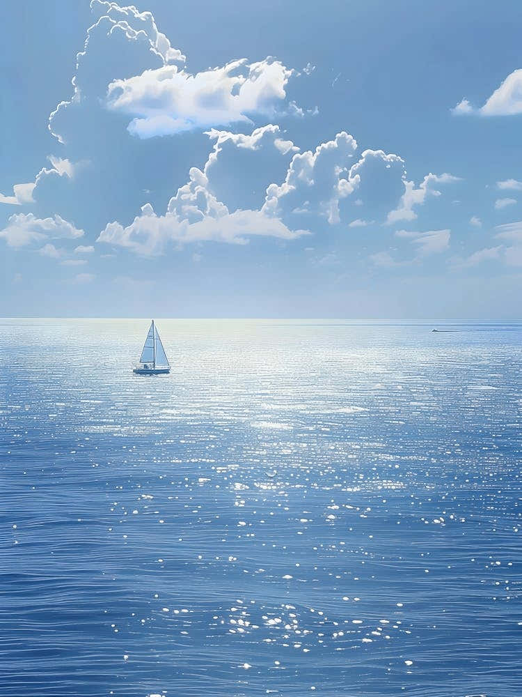 Sailboat In The Ocean