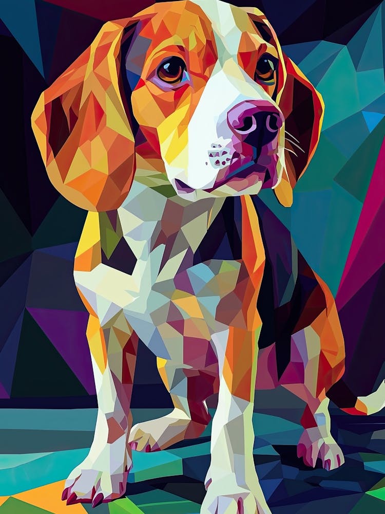 Beagle Painting 1