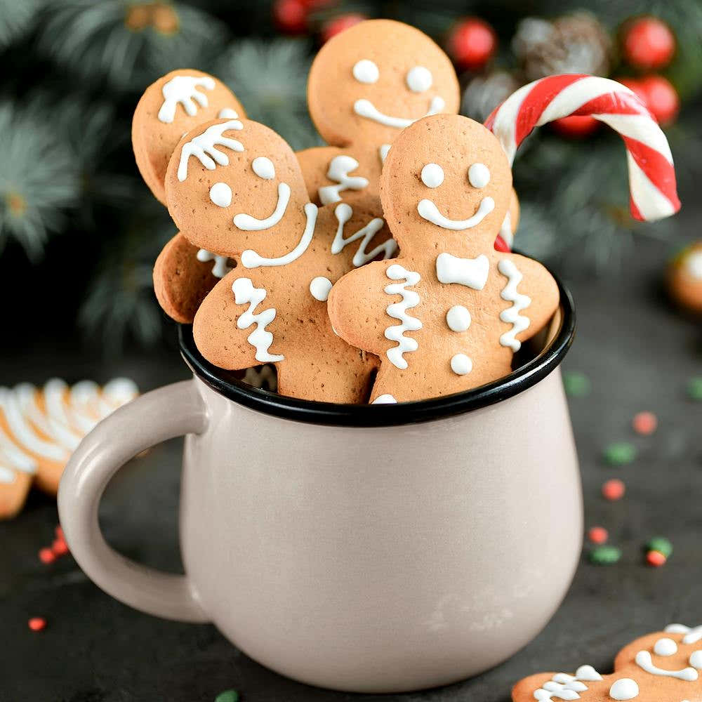 Gingerbread Men In A Cup