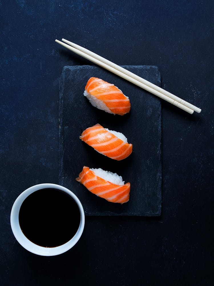 Sushi — Food kitchen poster/blackboard, photo art 2