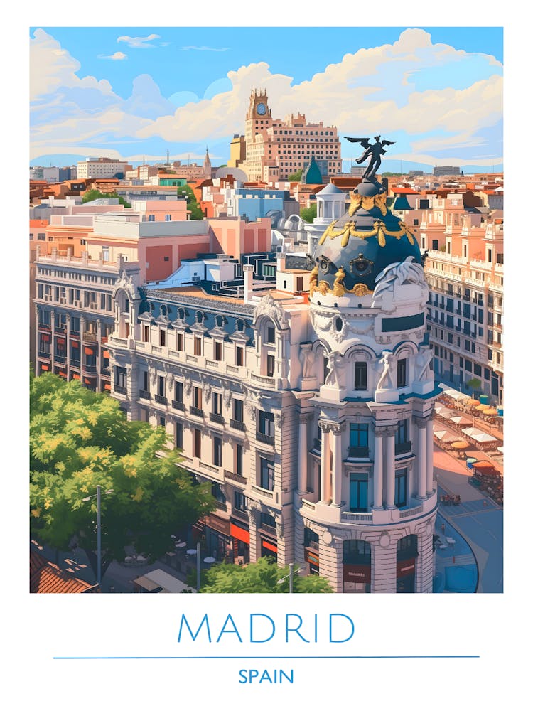 Madrid Cityscape