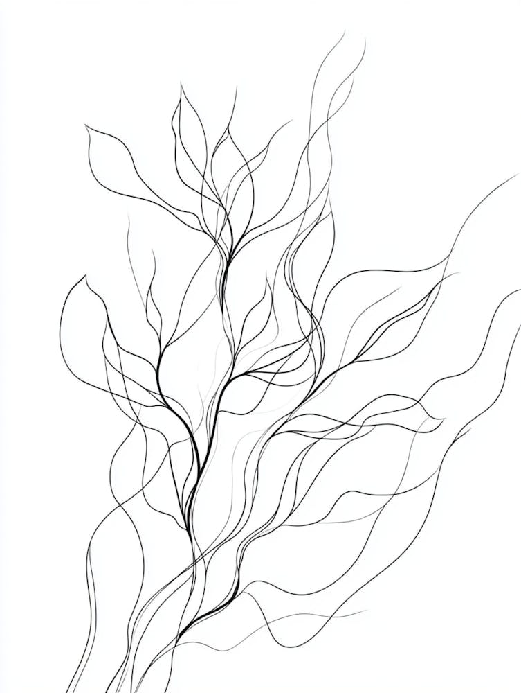 Wavy Line Drawing