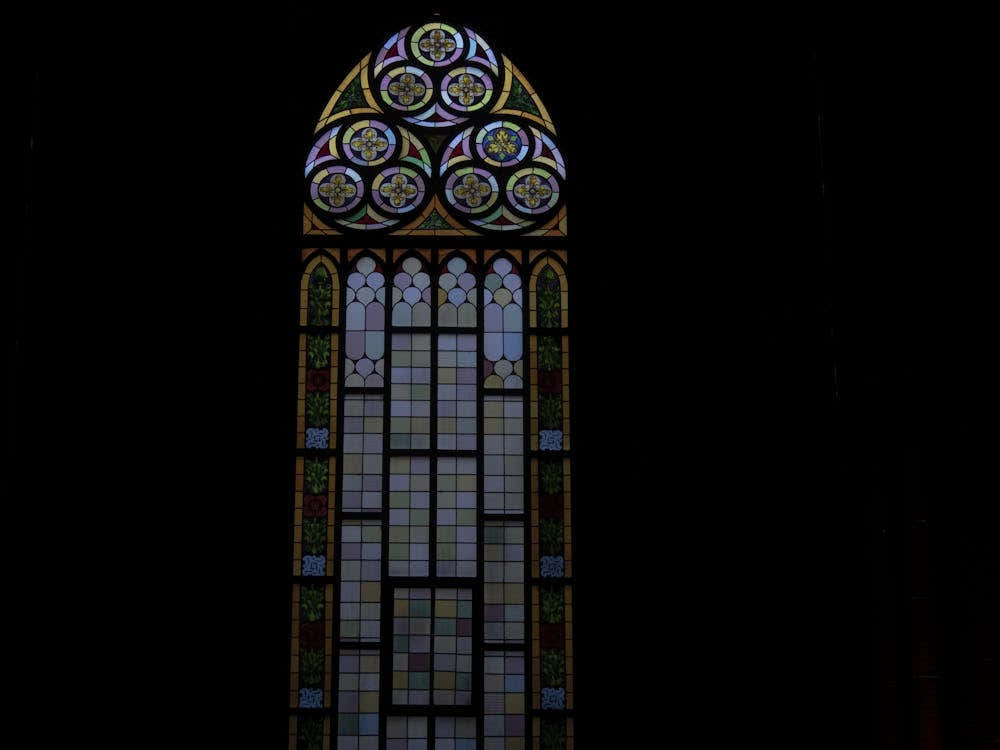 Church Window Architectural Architecture Cathedral