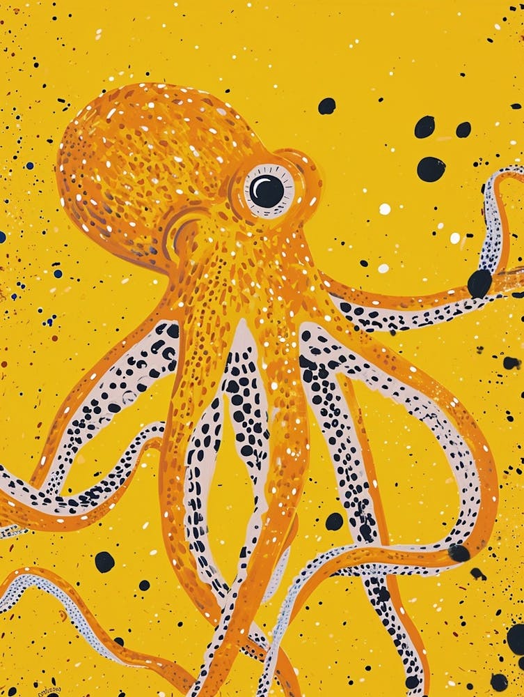 Yellow Octopus 2