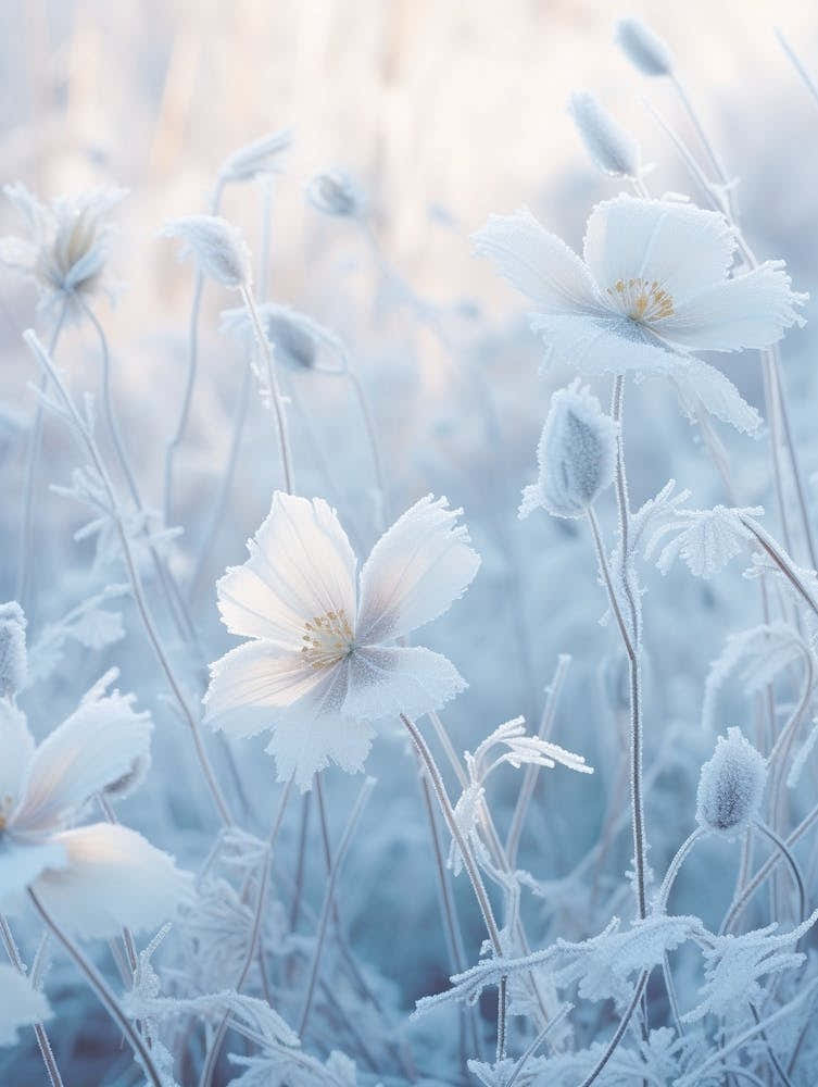 Frosty Botanical Moonflower 2