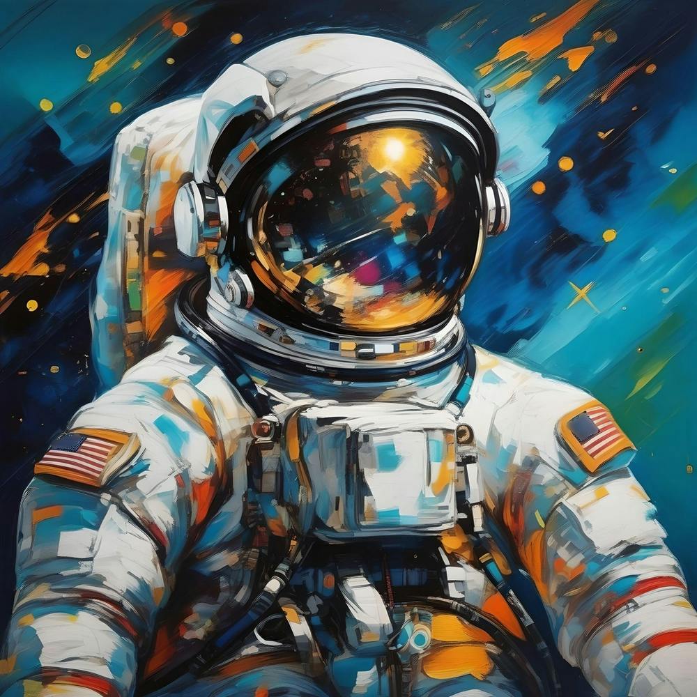 Astronaut In Space