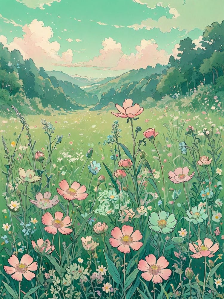 Field Of Flowers 1