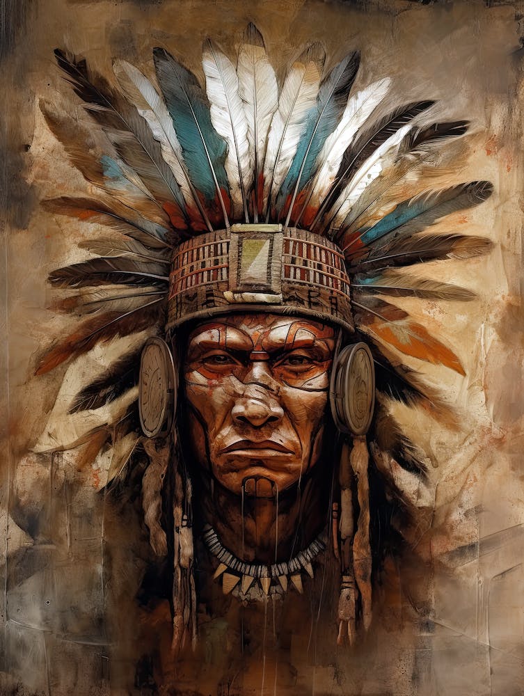 Native American Head