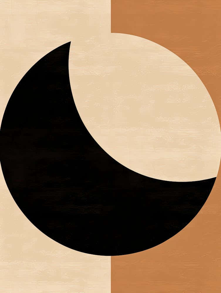 Crescent Moon, Mid Century
