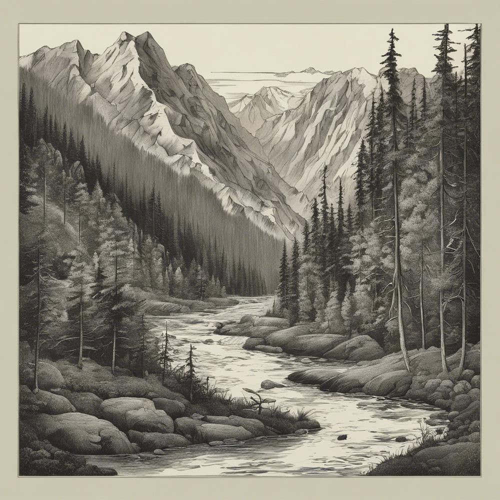 River In The Mountains 2