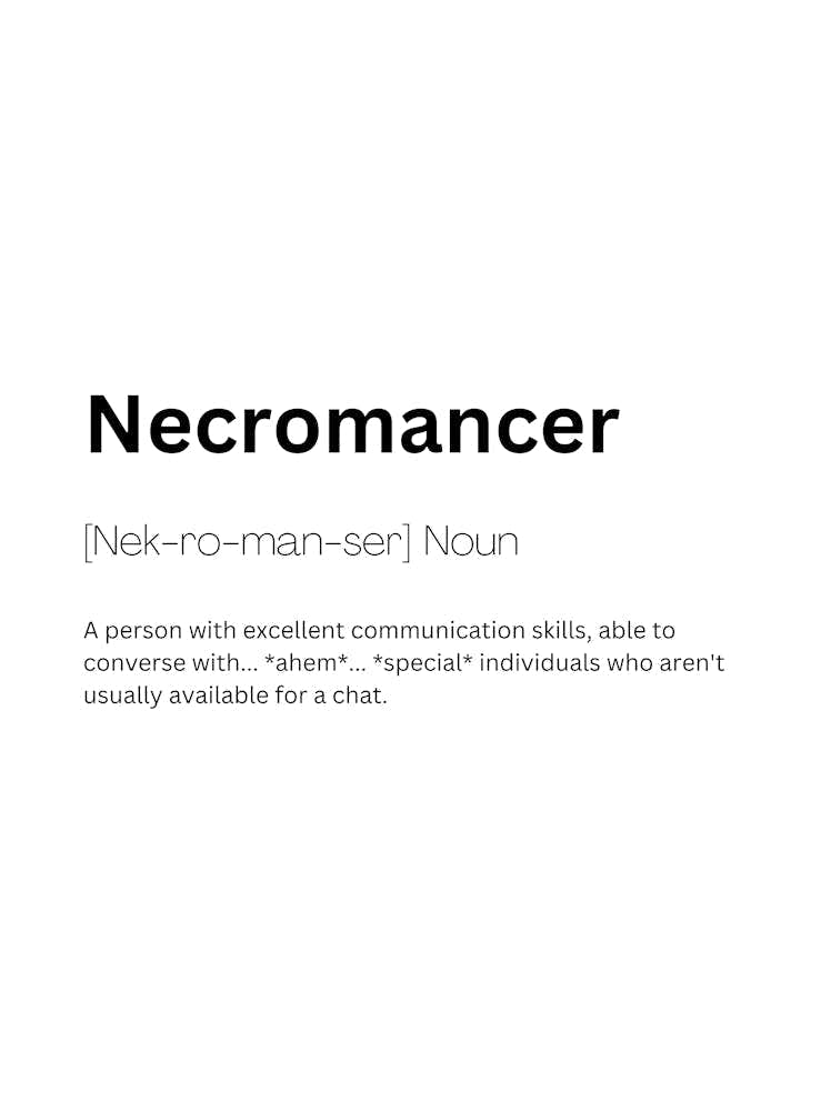 Necromancer Definition Meaning 1