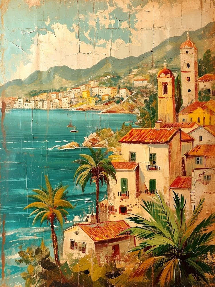 Kitsch Sicily Retro Collage 2