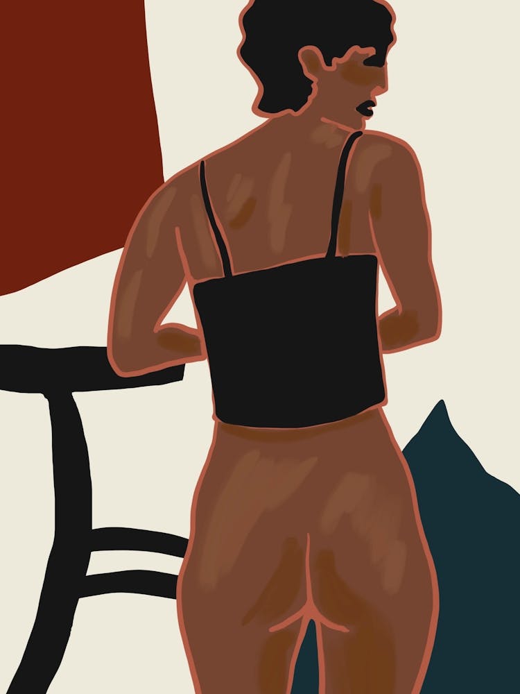 Woman In A Bikini