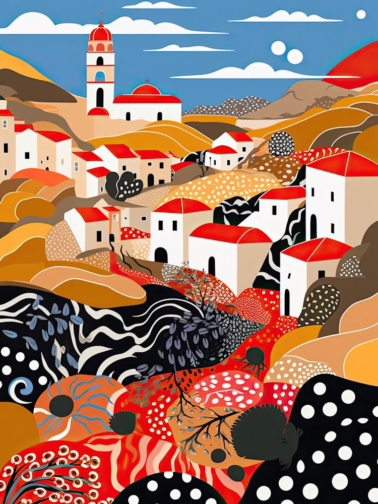 Trapani, Italy, Illustration In The Style Of Pop Art 3