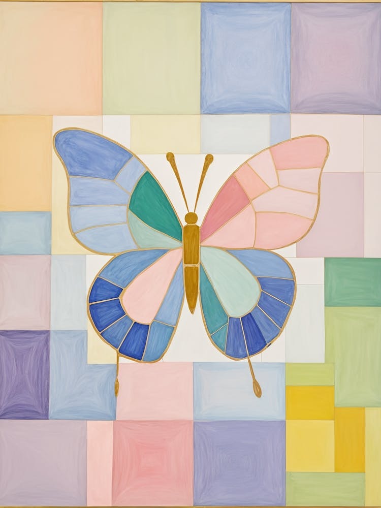 Butterfly In Pastel