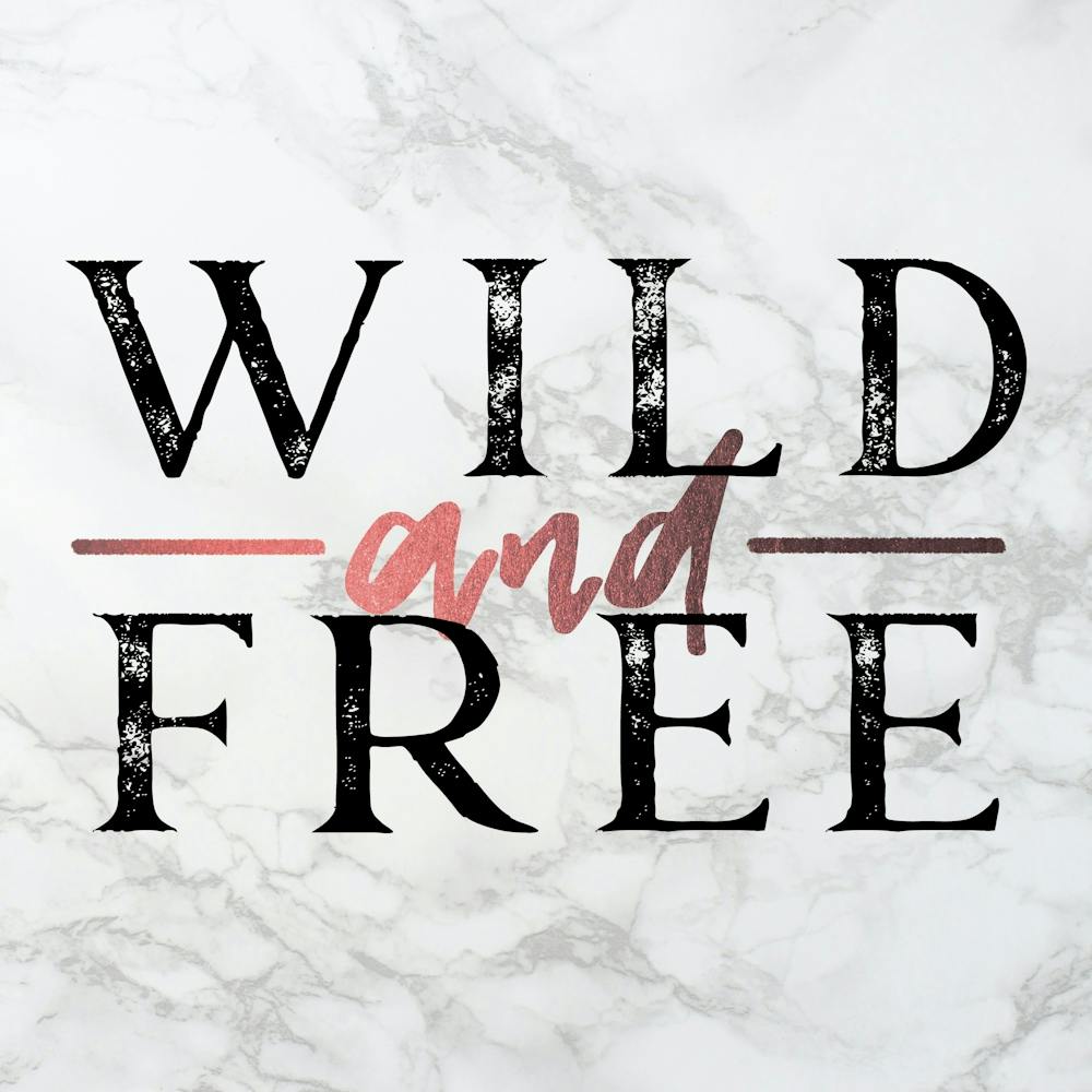 Rose Gold Wild And Free - Wanderlust Quotes