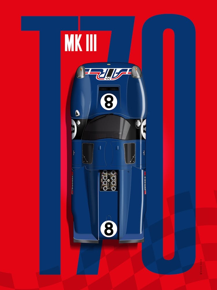 Lola T70 No.8 AIR Top Tribute