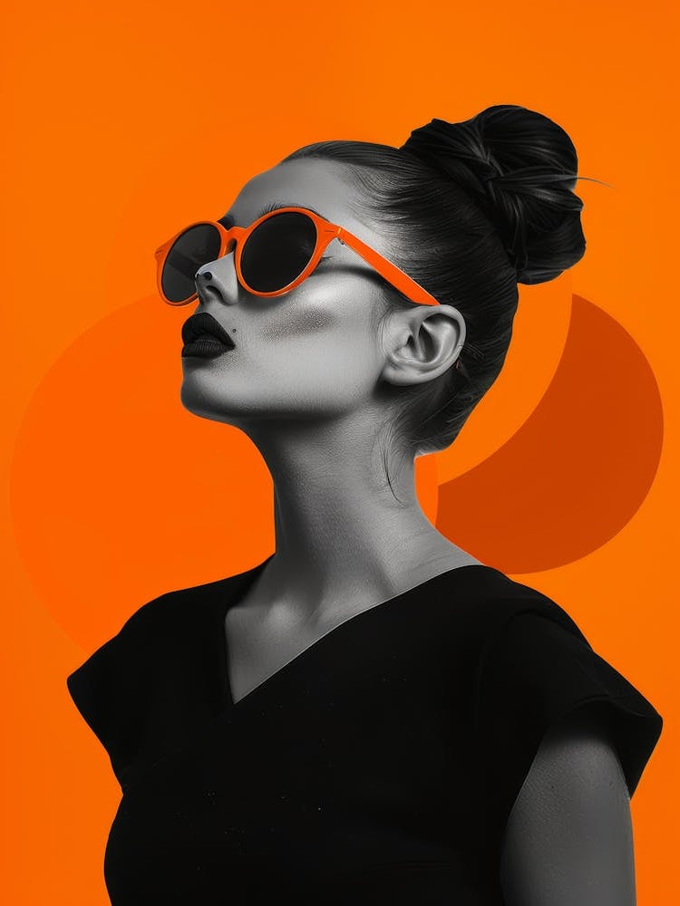 Portrait Of A Woman With Sunglasses 5