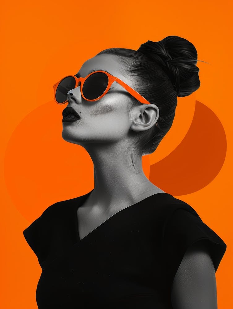 Portrait Of A Woman With Sunglasses 5