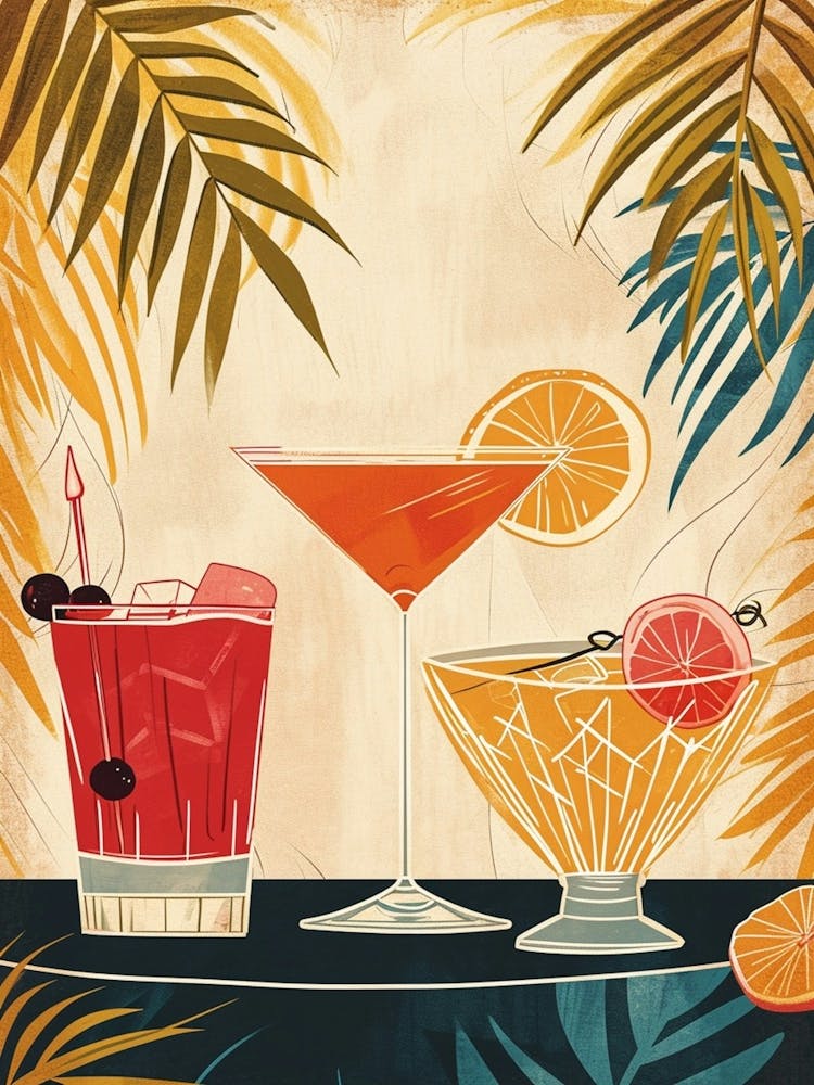 Art Deco Cocktail 1