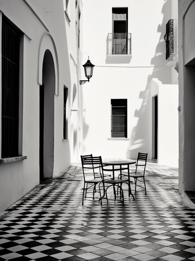 Almeria, Spain, Black And White Analogue Photography 1