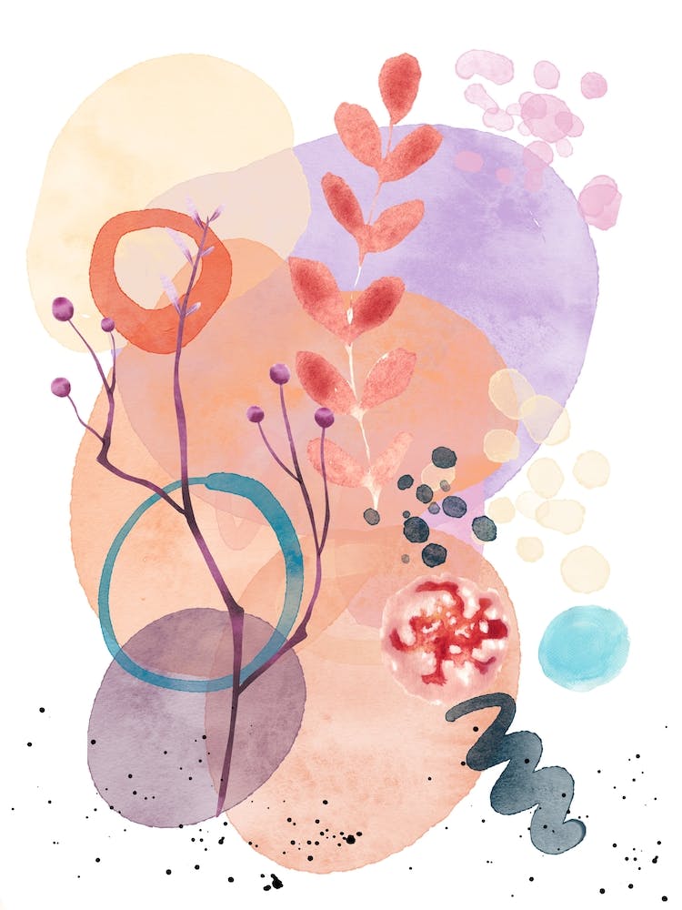 Abstract Watercolor Painting 2